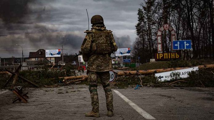 Russian Forces Allegedly Looting Dead Ukrainian Soldiers for Military Equipment