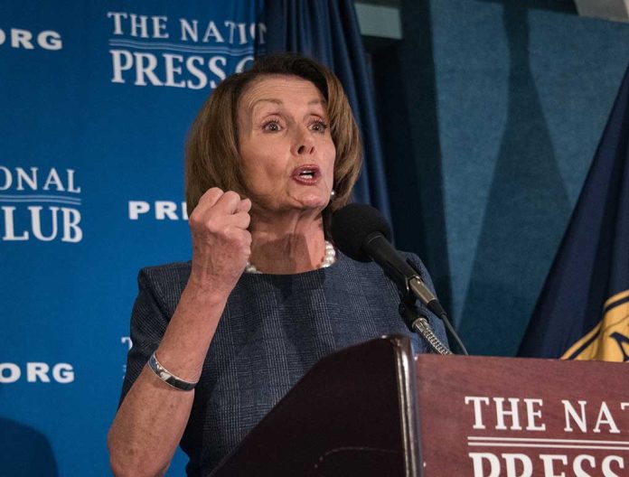 Nancy Pelosi Caught on Camera Threatening Donald Trump