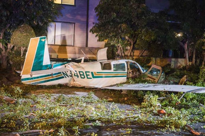 Mystery Plane Crash Leaves Power Grid Down