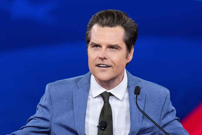 Matt Gaetz To Release Secret Tapes to the Public Matt Gaetz To Release Secret Tapes to the Public