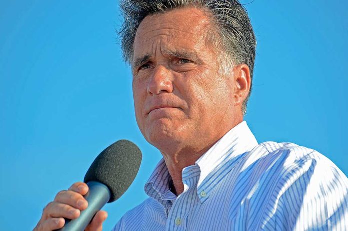 Mitt Romney Asks for Help to Defeat Trump