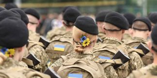 Ukrainian soldiers