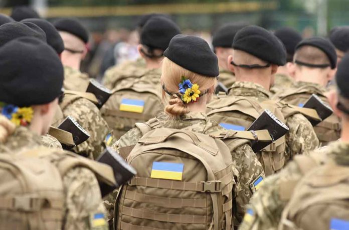 Ukrainian soldiers