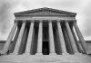 SCOTUS building with large columns and stairs.