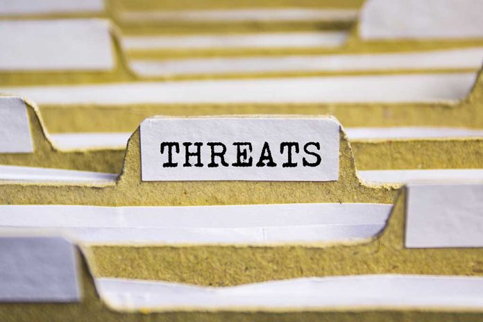 File tab labeled "Threats" in focus.