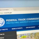 Federal Trade Commission website homepage screenshot.