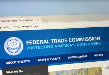 Federal Trade Commission website homepage screenshot.