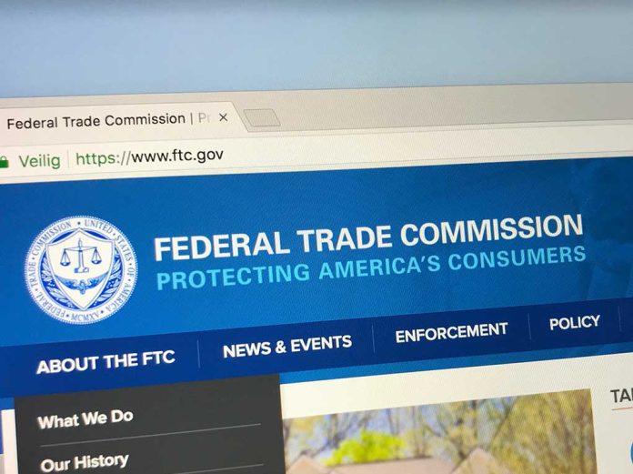 Federal Trade Commission website homepage screenshot.