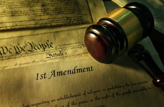 1187197336 featured image Gavel Constitution and document showing 1st Amendment