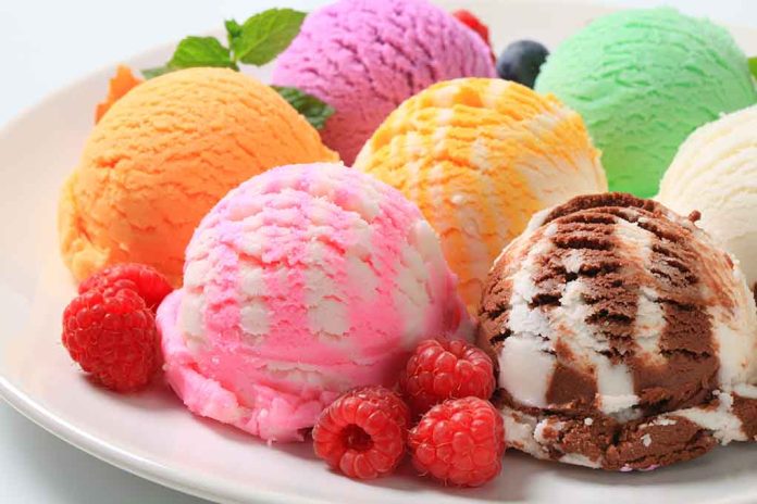 122596918 featured image Assorted ice cream scoops with raspberries on a plate