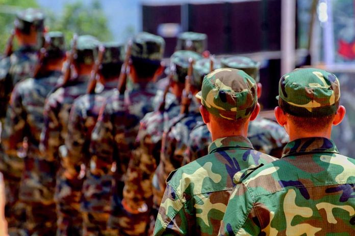 682890988 featured image Soldiers in camouflage uniforms marching in formation outdoors