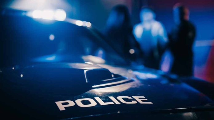 2232056701 featured image Police car with blurred figures in the background