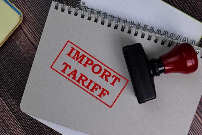 1773748721 featured image Notebook with import Tariff stamp and rubber stamper