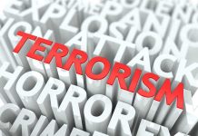 ISIS TERROR Plot THWARTED – FBI Steps In The word Terrorism highlighted among other words.