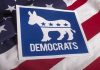 Booker vs. Schumer: DEMOCRATIC Feud Erupts Democrats logo on American flag background