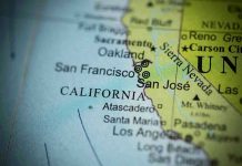 Fatal Smuggling Operation Exposed Off U.S. Coast Close-up of California map showing major cities.