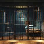 Green River Killer’s Deathbed Secrets: What Remains? Empty prison cell with metal bars and bed.