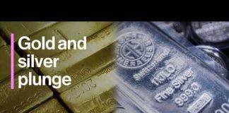 Gold and Silver Post Steepest Drops in Years as Rally Cools