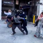 Riot Gear Standoff Shocks Los Angeles Protestors vandalize federal building, clash with cops after