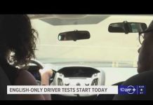 Florida driver's licenses will now have English-only testing