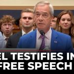 US Congress LIVE: Nigel Farage Testifies on EU & UK