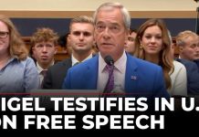 US Congress LIVE: Nigel Farage Testifies on EU & UK