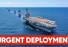 US Deploys USS Gerald R. Ford With 7 Warships Toward