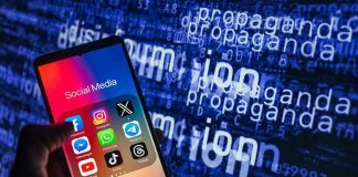 Netanyahu’s Social Media Weaponry Shocks the World Smartphone showing social media apps with text background.