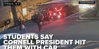 Cornell President MOBBED — Banged Windows, Blocked Exit
