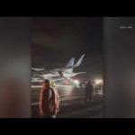 Airport Shock: Trespasser Killed by Jet Frontier flight evacuated after person hit, killed by plane on runway at Denver airport