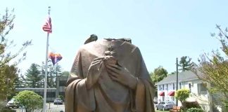Church finds Jesus statue beheaded during children's first communion