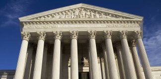 Judge Issues Life Sentence in High-Profile Murder Facade of the Supreme Court building featuring tall columns and intricate carvings