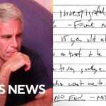 Why is a suicide note apparently written by Jeffrey Epstein emerging now?