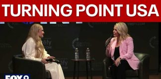 Patriot Wars Erupt Inside TPUSA Turning Point USA: Erika Kirk hosts Karoline Leavitt