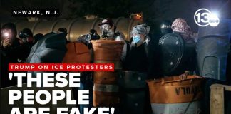 Trump dismisses anti-ICE protesters in Newark as 'paid activists' amid escalating clashes