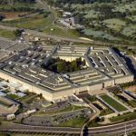 Ally or Insider? Israel Probe Stuns Washington Aerial view of the Pentagon building surrounded by roads and greenery