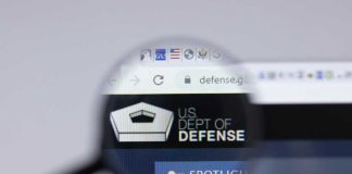 Backroom Vote Revives War Department Magnifying glass focusing on US Department of Defense website