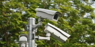 DeSantis Slams Flock—‘Out Of Control’ surveillance cameras mounted on a metal pole