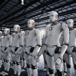 Robot Ban Shocks Tech — What the FCC Actually Did Rows of humanoid robots standing in a warehouse