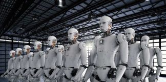 Robot Ban Shocks Tech — What the FCC Actually Did Rows of humanoid robots standing in a warehouse
