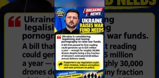 Ukraine Considers Legalising Pornography to Fund 30,000 Drones #shorts #breakingnews #ukrainewar