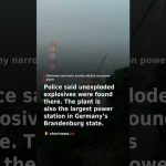 Grid Attack Foiled Near Major Power Plant BREAKING: Germany narrowly avoids attack on power plant #Shorts
