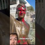 See What HATEFUL Radicals Did to Charlie Kirk’s Statue New 8ft Bronze Statue Of Hero Charlie Kirk VANDALIZED Outside TPUSA Headquarters In Phoenix