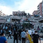 What They’re Not Saying About Venezuela’s Earthquake Rescue workers and civilians on collapsed building after earthquake