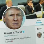 Trump Takes a Hatchet to Birthright Citizenship Again social media profile page on a smartphone screen