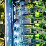 AI Data Centers Could Make YOU Pay More Server rack with network cables and glowing indicator lights