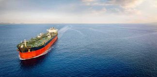 Iran Claims TOTAL Control of Key Oil Route Oil tanker sailing on calm open sea