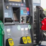 Trump Makes BIG Move to Lower Diesel Prices Gas pump with green diesel and red gasoline nozzles