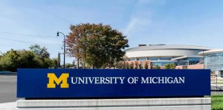 Fake Bloody CORPSES Left in Official’s Yard University of Michigan campus sign